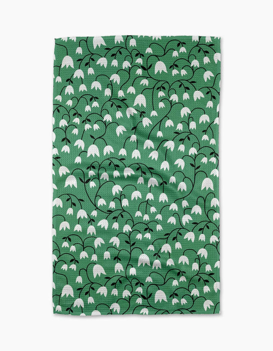 Snowdrop Geometry Towel