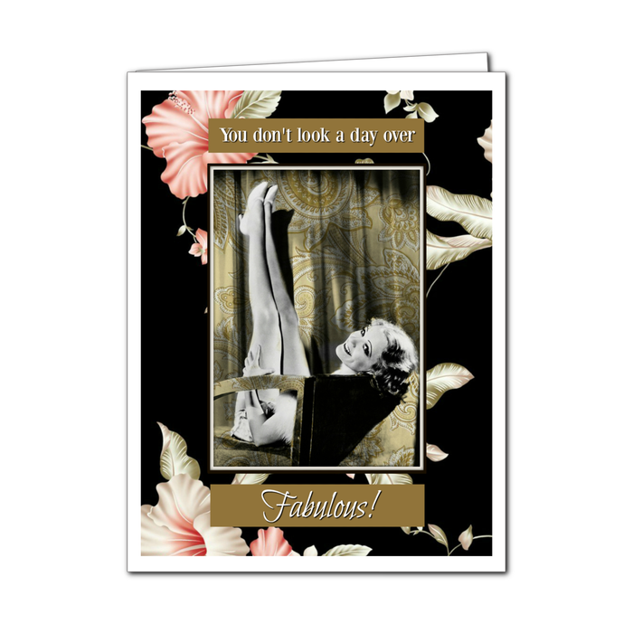 Fabulous - Female Birthday Greeting Card