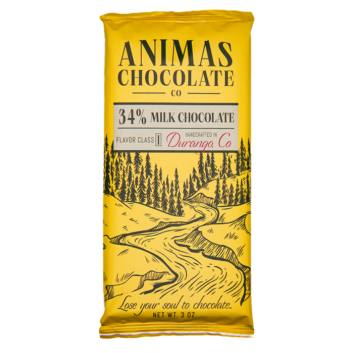 34% MILK CHOCOLATE
