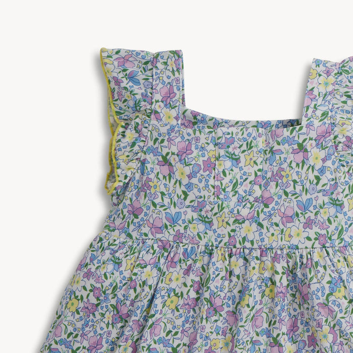 LAVINIA MODAL RUFFLE SLV DRS W BLOOMER