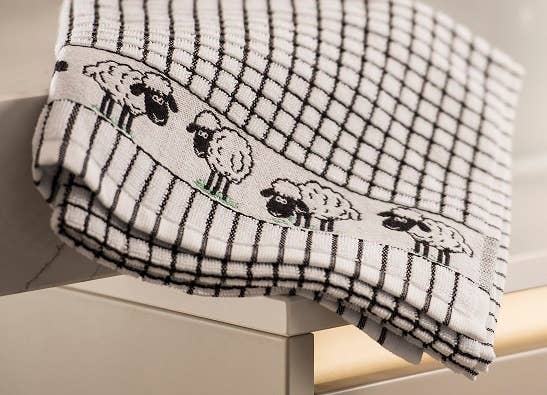 Poli-Dri Jacquard Tea Towel - Sheep