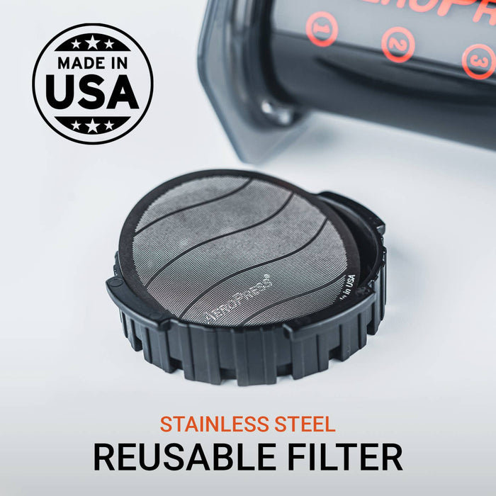 AeroPress Stainless Steel Reusable Filter (12-ct case pack)