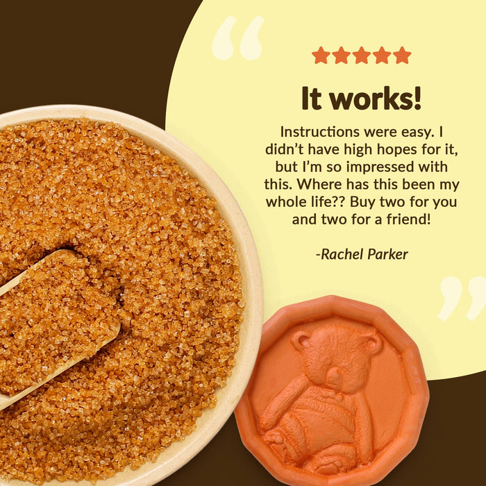 Brown Sugar Saver - Bear Design