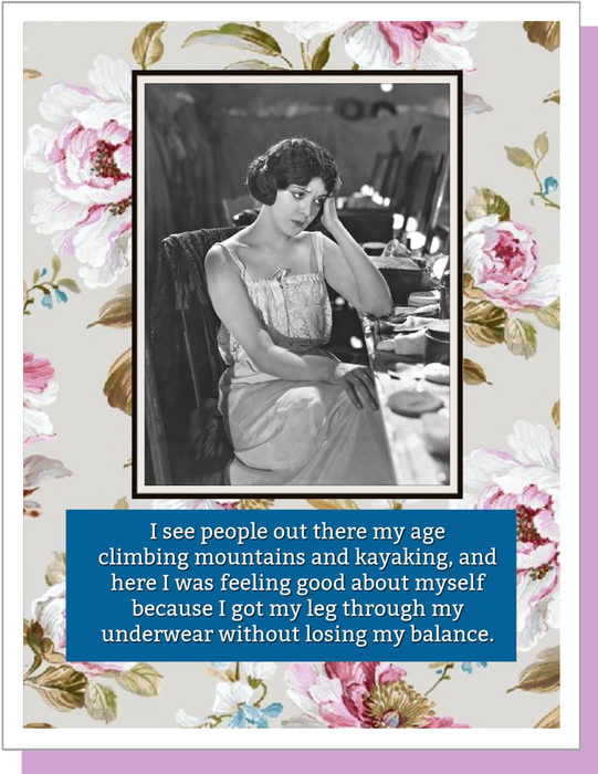 Losing My Balance - Everyday Card