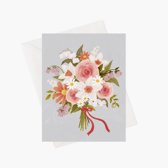 Bouquet champêtre - Carte de souhaits