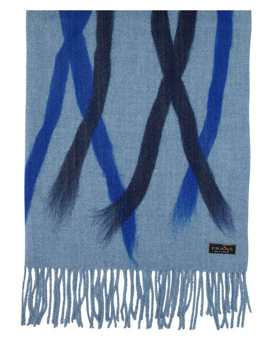 Colourful Stripes Needle Punch Wrap