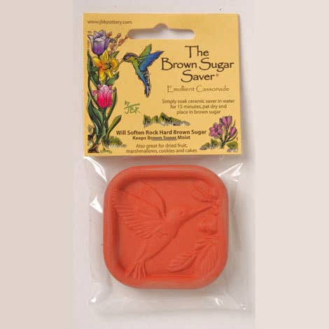 Brown Sugar Saver - Hummingbird Design