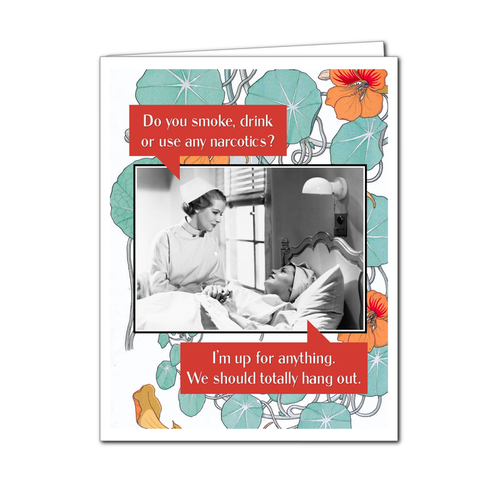 We Should Hang Out - Get Well Card