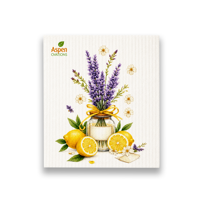 Lavander and lemon Swedishdishcloth Kitchen ecoCloth
