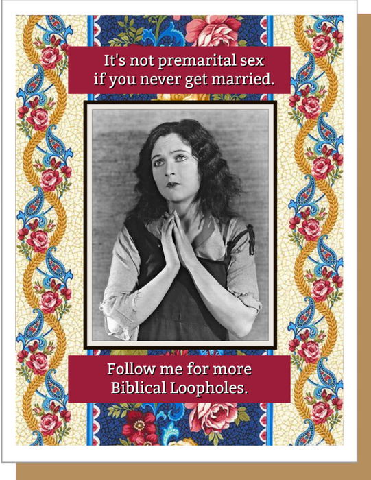 Premarital Sex - Everyday Card