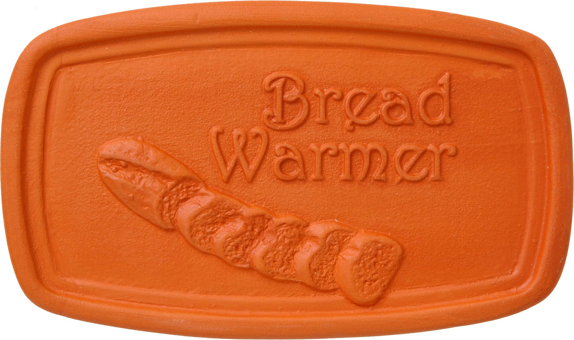 Bread Warmer - Baguette Design - 3 X 5 Inch Terra Cotta