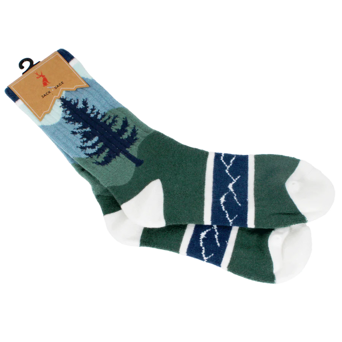 Evergreen Merino Socks