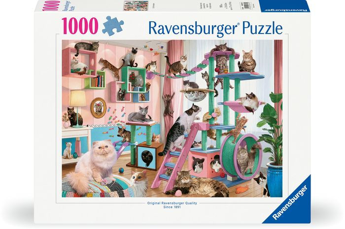 1000 pc Cat Tree Heaven