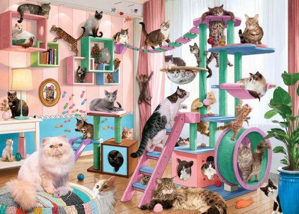 1000 pc Cat Tree Heaven