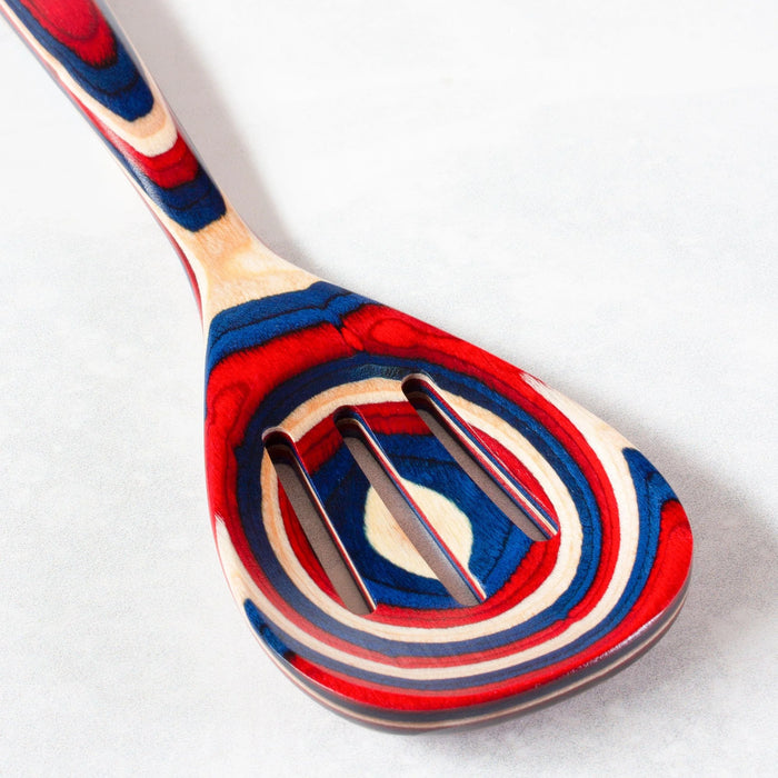 Old Glory Slotted Spoon
