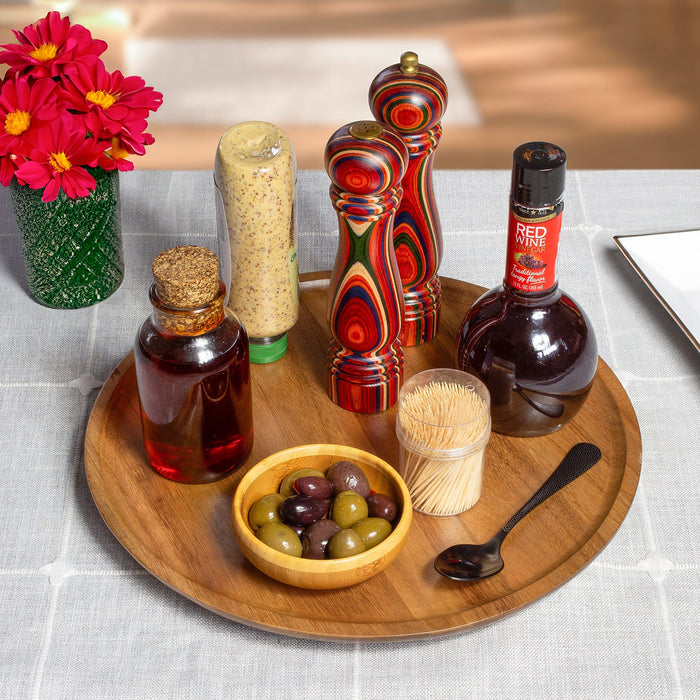 Acacia Wood Lazy Susan