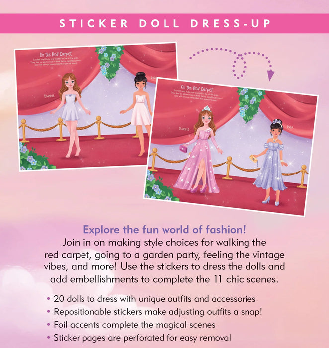 Sticker Doll Dress Up Fashion