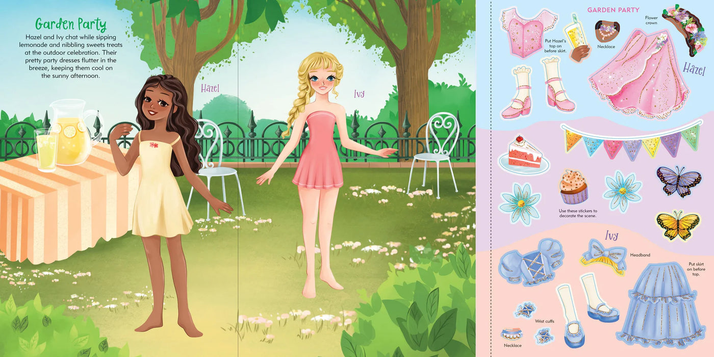 Sticker Doll Dress Up Fashion