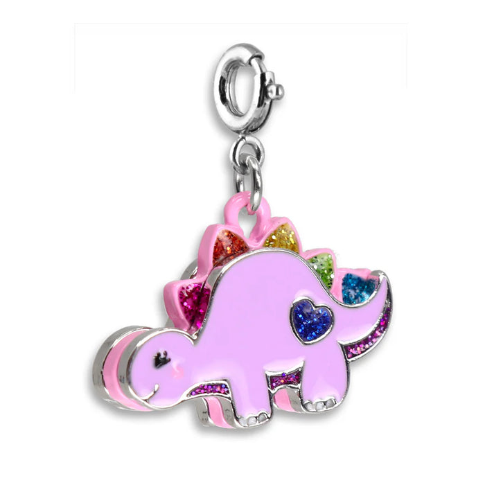 Glitter Dinosaur Charm