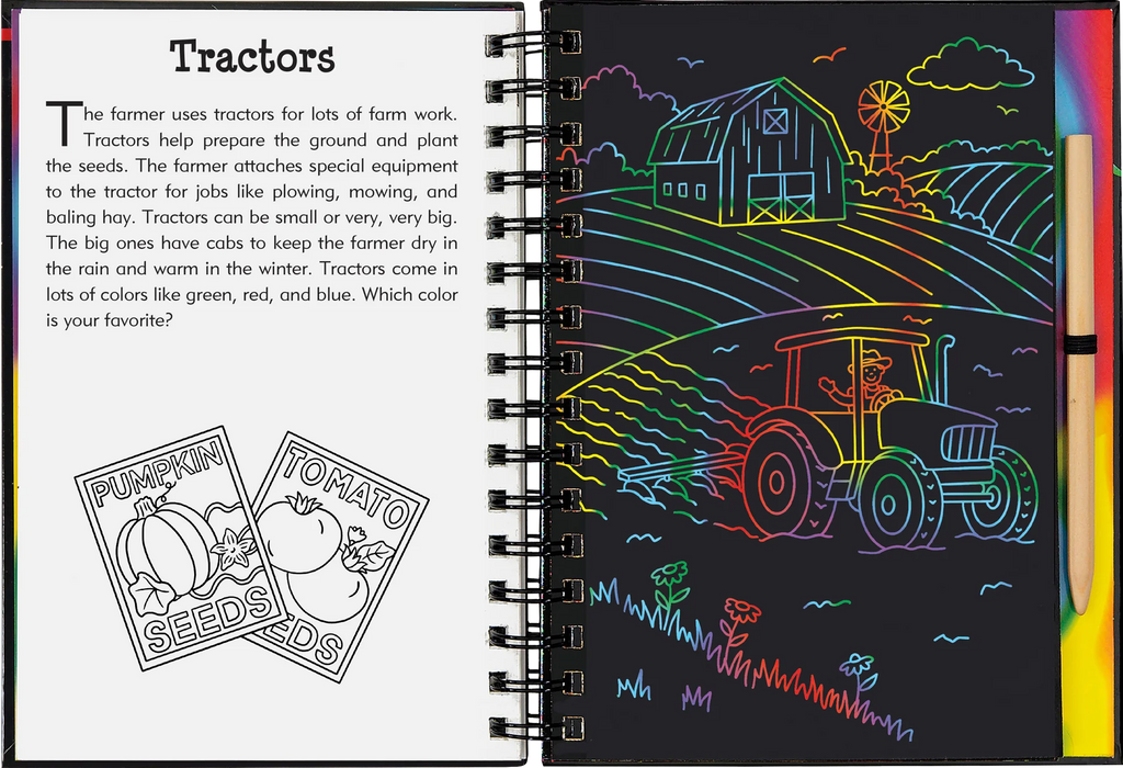 Scratch & Sketch On the Farm