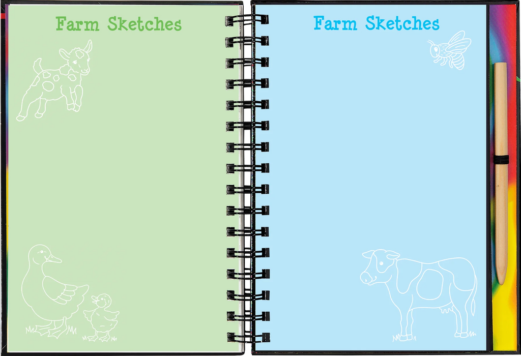 Scratch & Sketch On the Farm