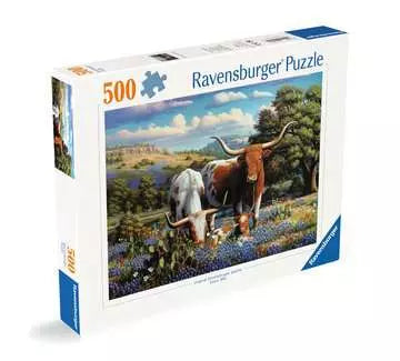 500 pc Loving Longhorns Puzzle