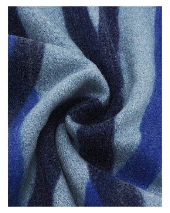 Colourful Stripes Needle Punch Wrap
