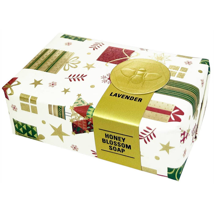 Holiday Paper Wrapped Soap - 3.5oz Individual