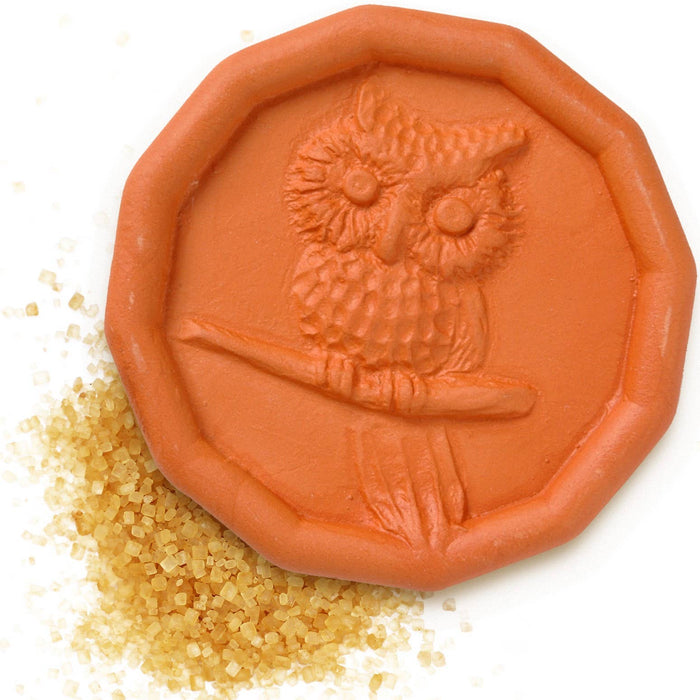 Owl Design Ceramic Brown Sugar Saver