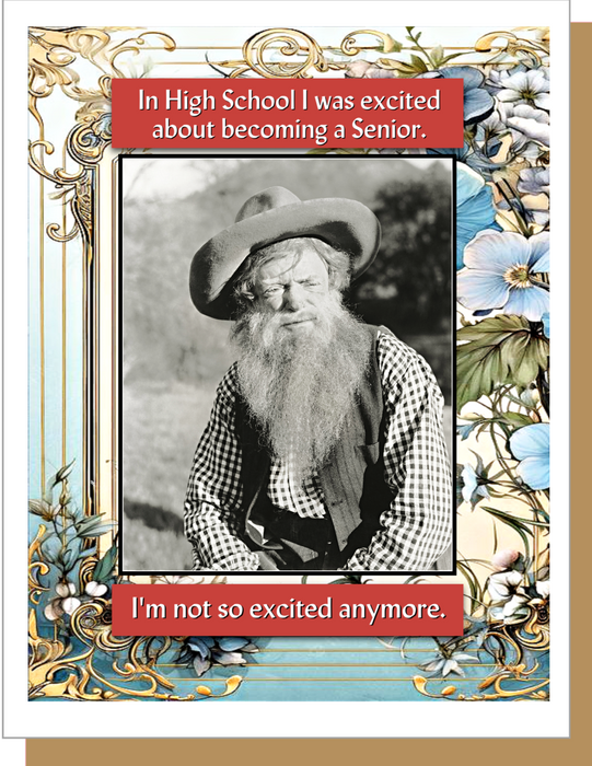 High School Senior- Birthday Greeting Card