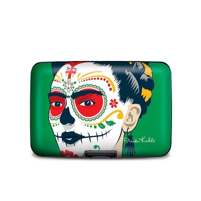 Frida Kahlo Sugar Skull Armored Wallet by Monarque