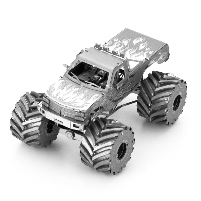 Monster Truck Metal Earth