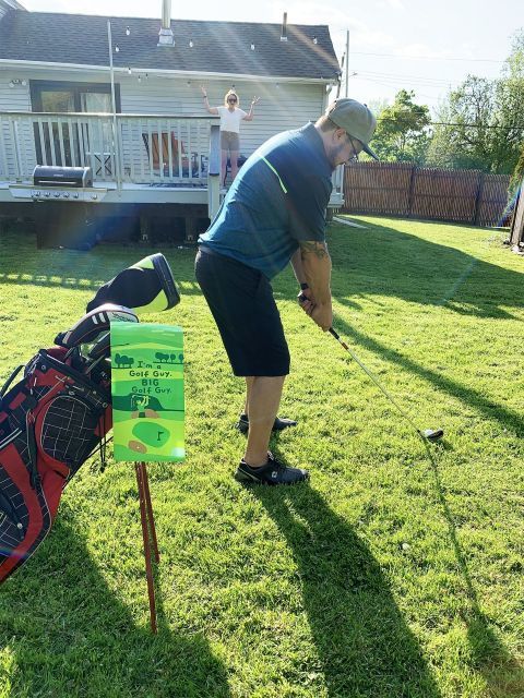 I'm A Golf Guy Dish Towel