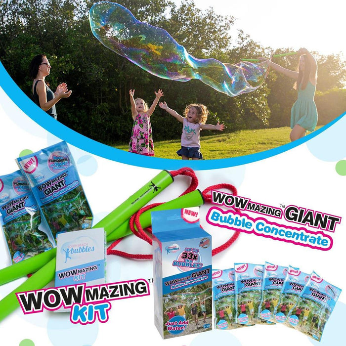 WOWmazing Giant Bubble Concentrate Kit