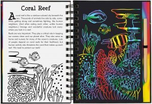 Scratch & Sketch Coral Reefs