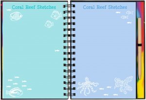 Scratch & Sketch Coral Reefs