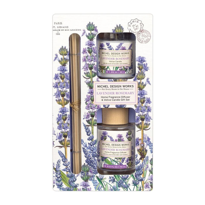 Lavender Rosemary Diffuser/Votive Set