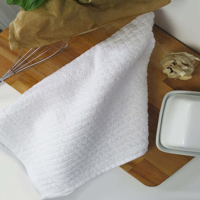 Poli Dri Tea Towel White