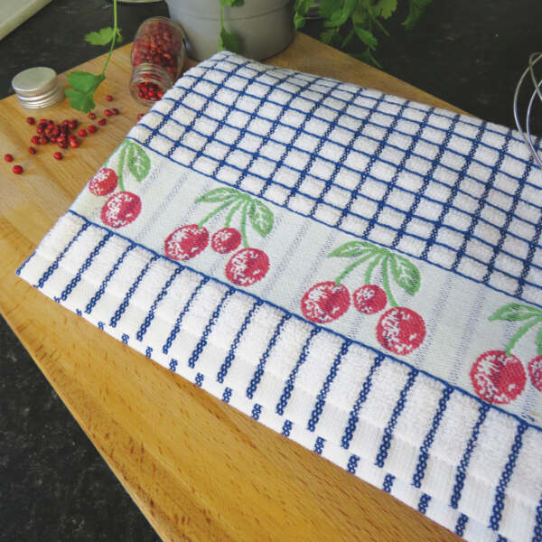 Poli Dri Tea Towel Cherries