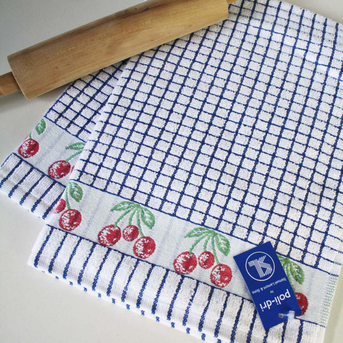 Poli Dri Tea Towel Cherries