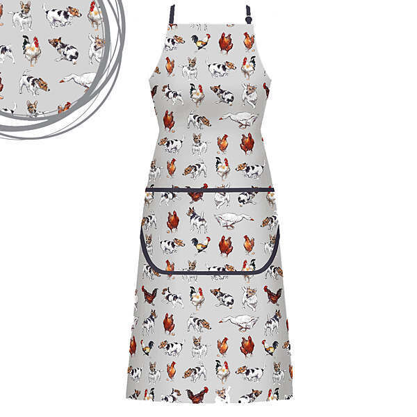 Farmyard Frolics Cotton Apron