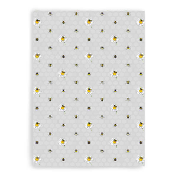 Bee Happy Cotton Tea Towel