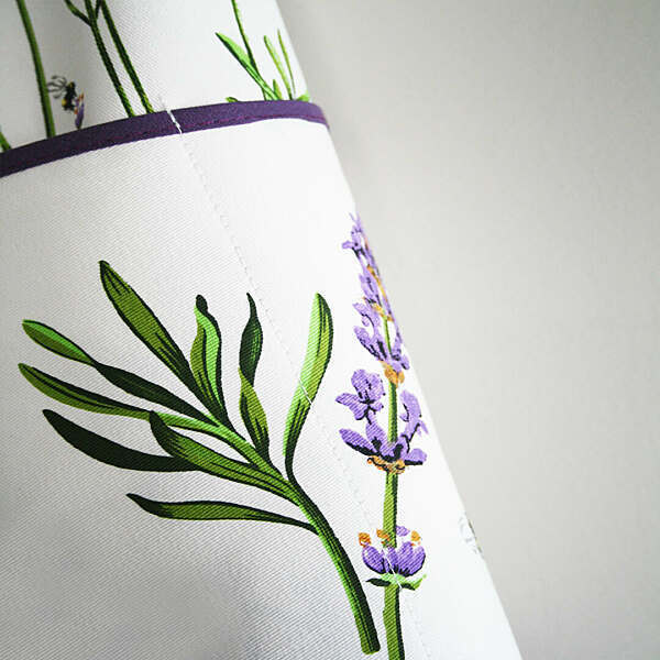 Lavender Cotton Apron