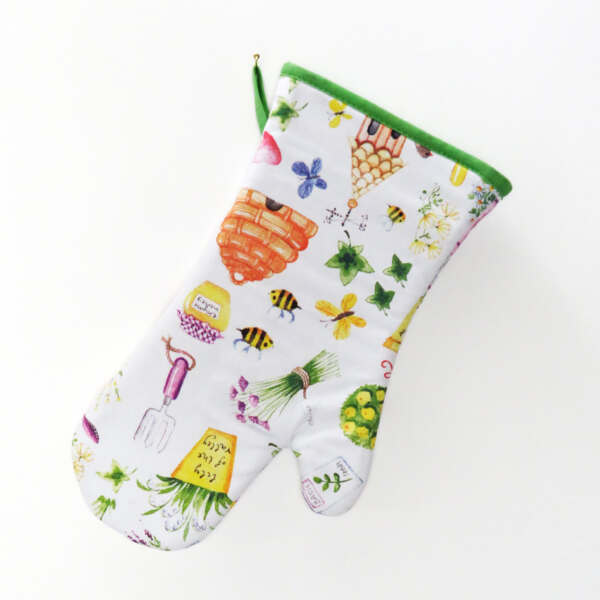 Herb Garden Oven Mitt