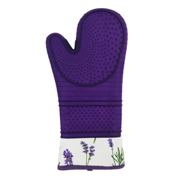 Lavender Silicone Oven Mitt