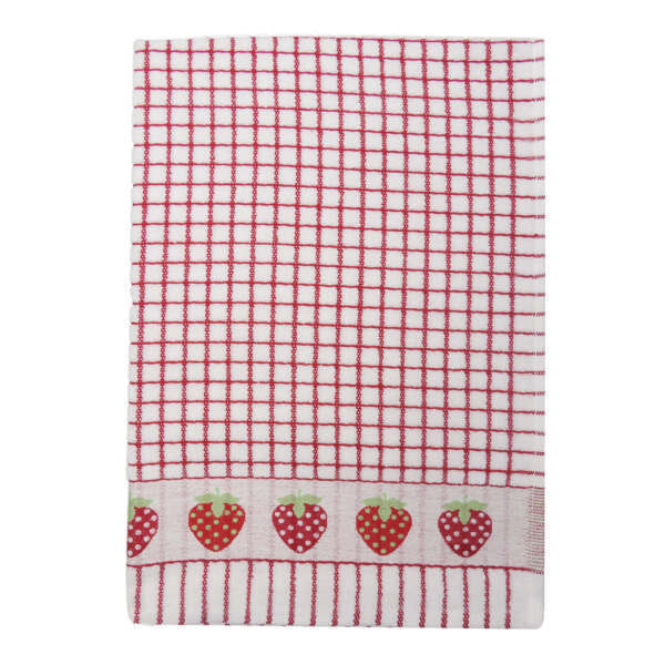 Poli Dri Tea Towel Strawberry