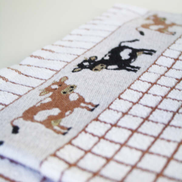 Poli Dri Tea Towel Cows