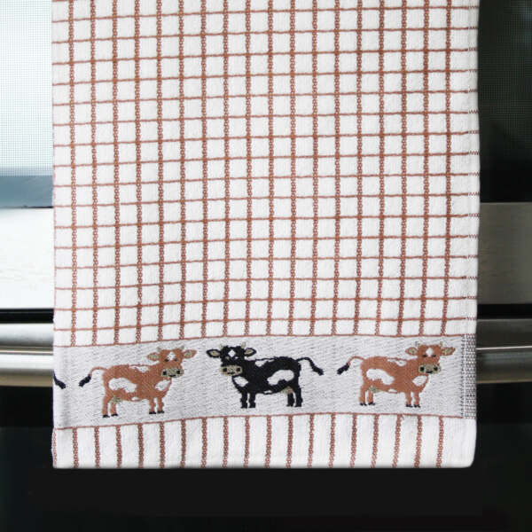 Poli Dri Tea Towel Cows