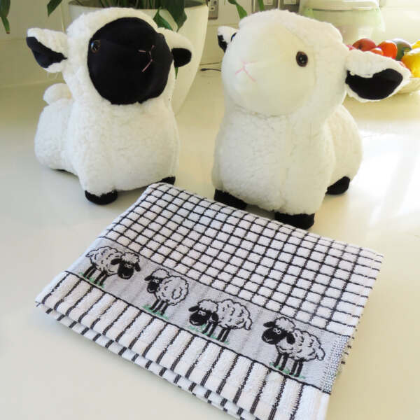 Poli Dri Tea Towel Sheep