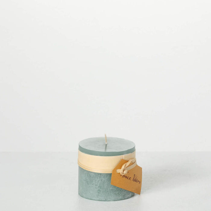 Timber Pillar Candle Sage 3"